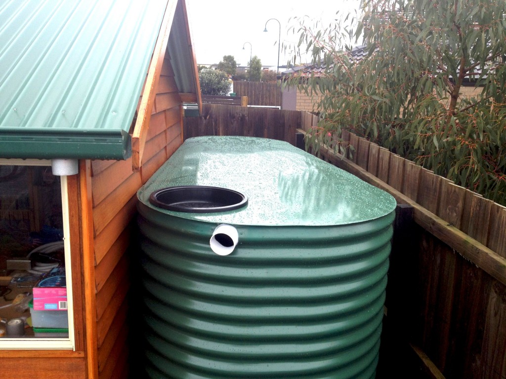 Slimline Water Tanks Geelong Ballarat Galvanised